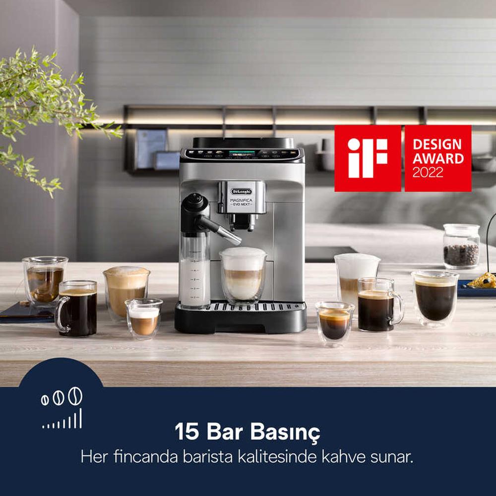 DeLonghi Magnifica Evo Next ECAM310.80.SB diğer görünüm