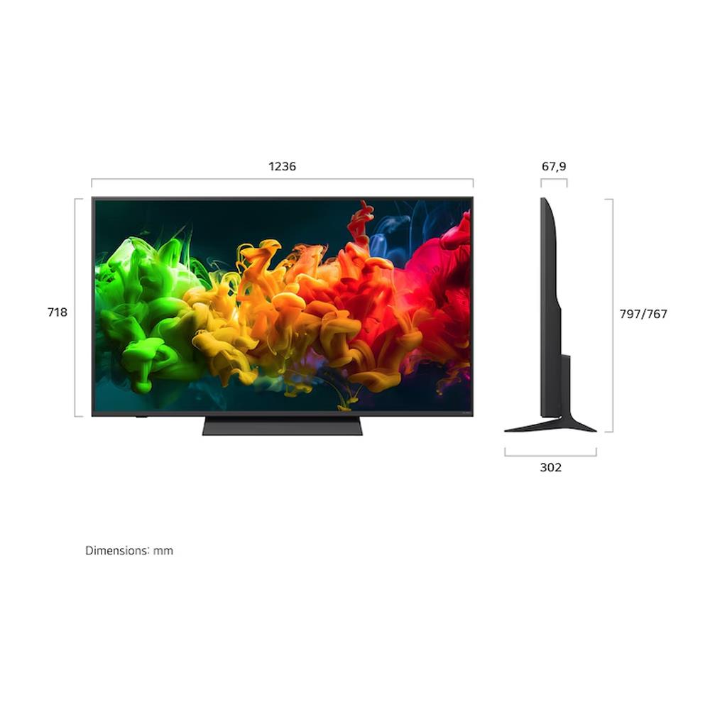 LG 55QNED81B6A 55 inç MiniLED 4K TV diğer görünüm
