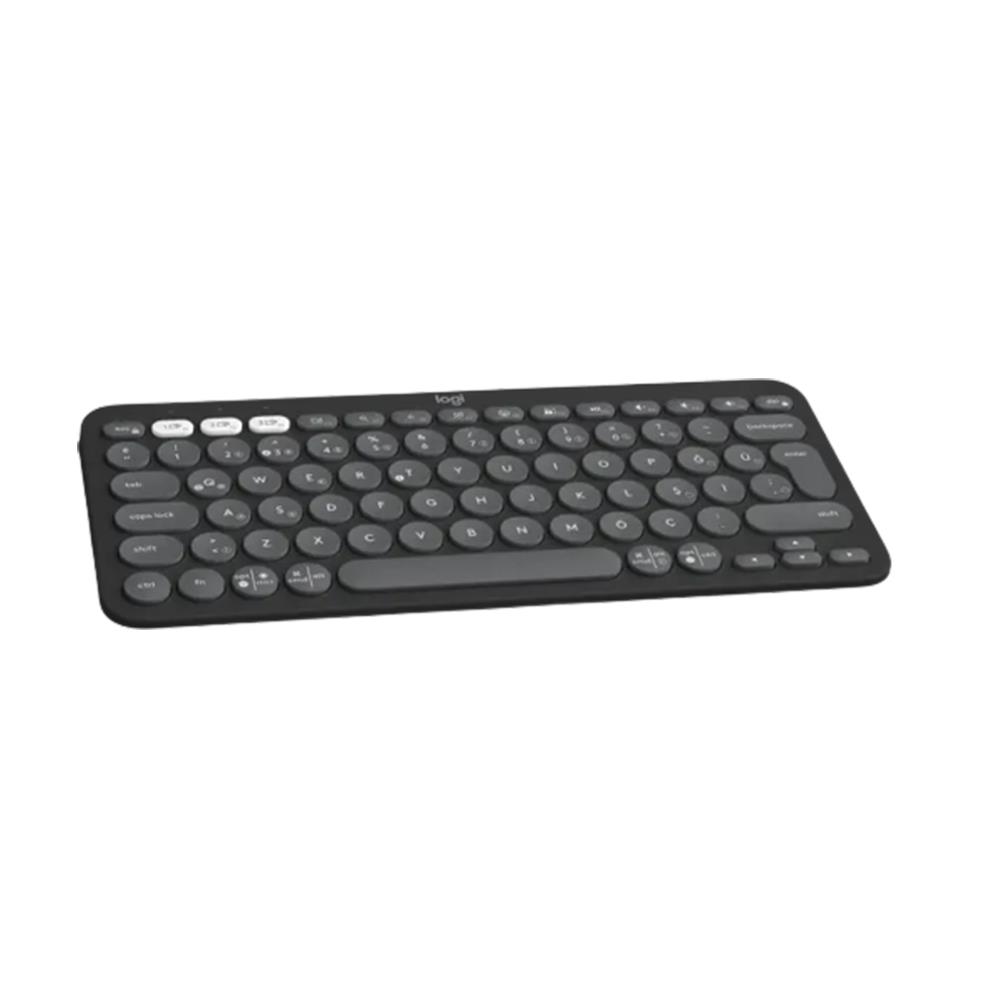 Logitech Pebble Keys 2 K380S Türkçe Klavye görünüm 3