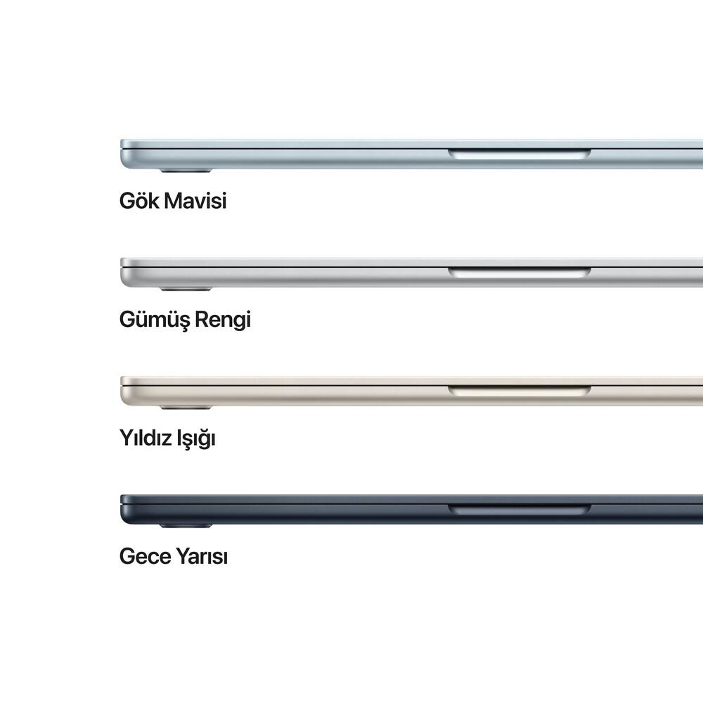 Apple MacBook Air M4 13,6 inç 16 GB 256 GB görünüm 3