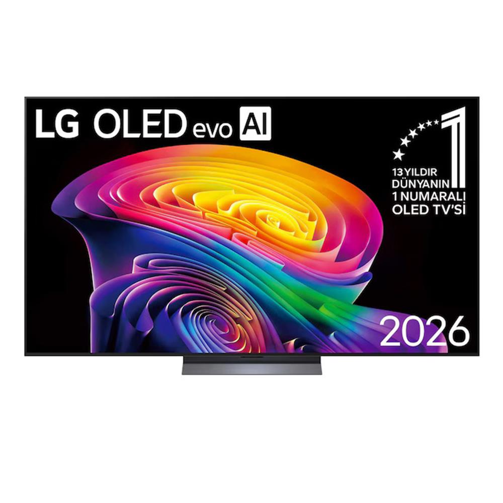 LG OLED65C64 65 inç 165 cm 4K OLED evo Smart TV AI Sihirli Kumanda webOS26 Uydul
