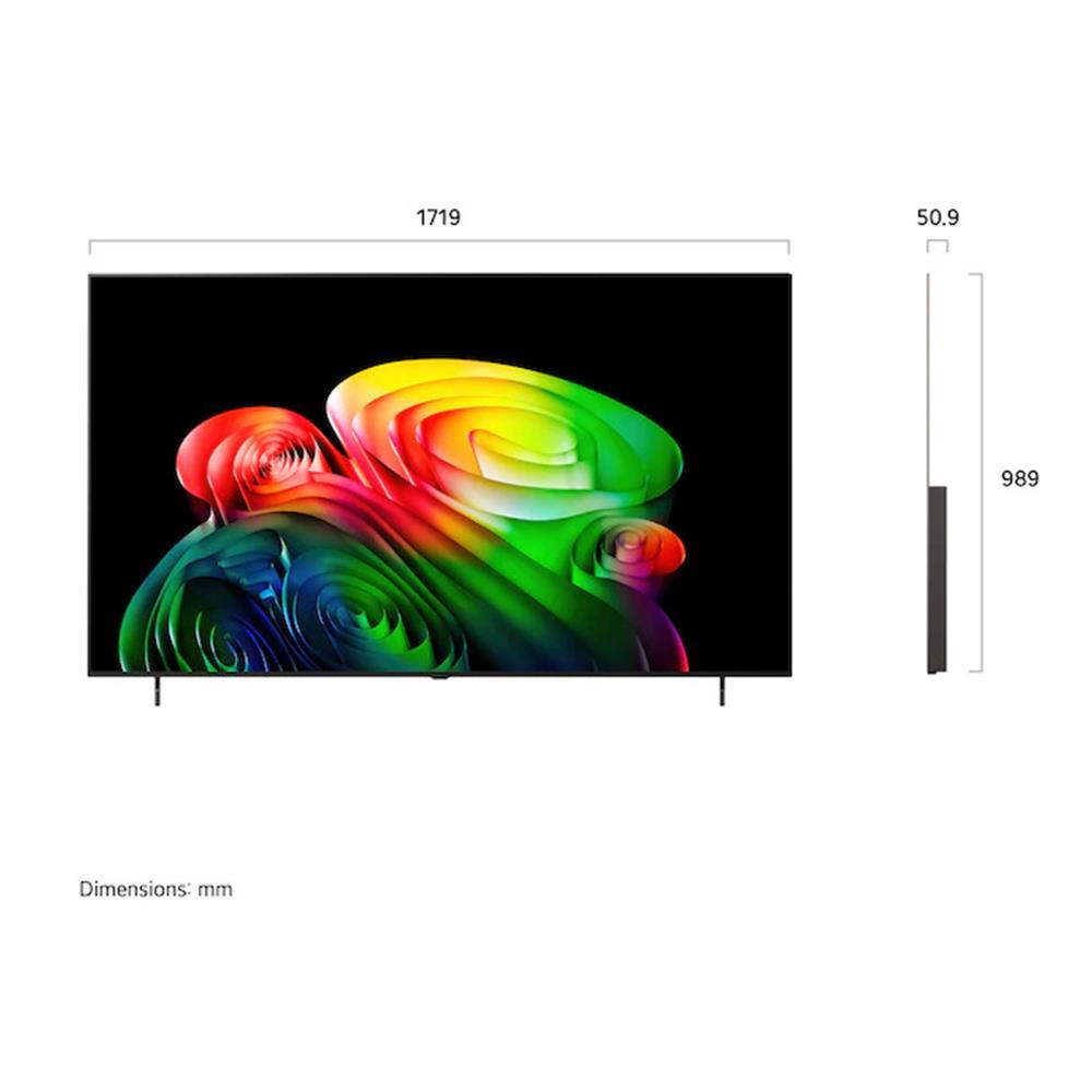 LG OLED77B65LA 77 inç 195 cm 4K OLED Smart TV AI Sihirli Kumanda webOS26 Uydulu diğer görünüm