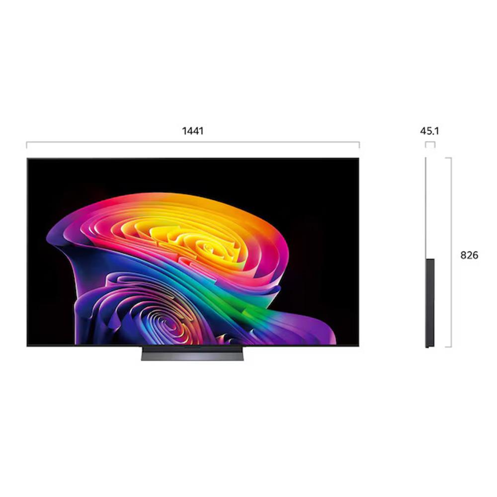 LG OLED65C64 65 inç 165 cm 4K OLED evo Smart TV AI Sihirli Kumanda webOS26 Uydul diğer görünüm