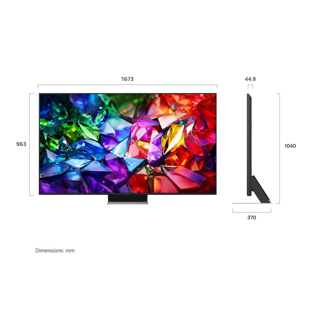 LG 75MRGB96B6B 75 inç 190 cm 4K MicroRGB evo Smart TV AI Sihirli Kumanda HDR10 diğer görünüm